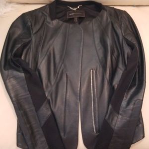 BCBG MAXAZRIA Leather Jacket